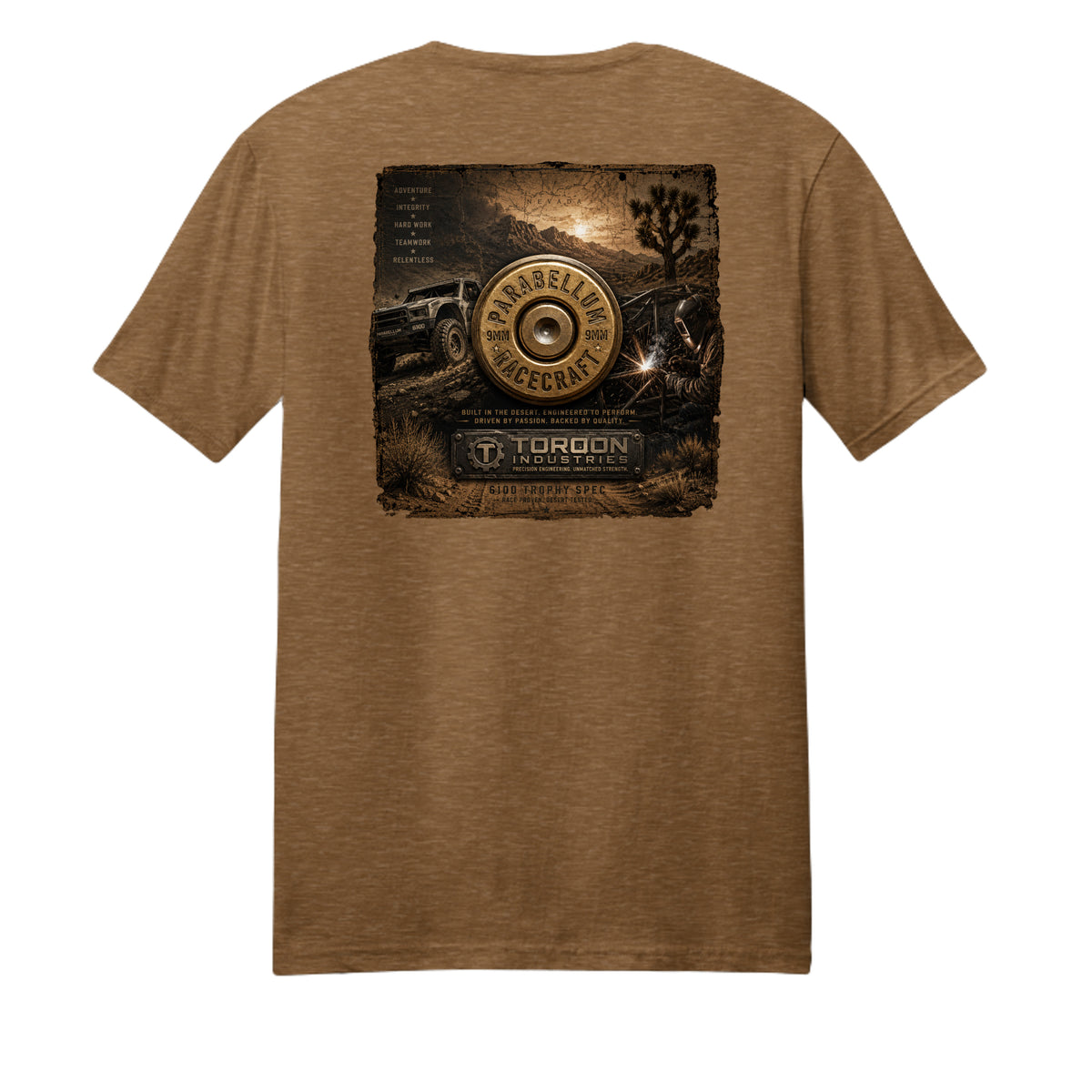 Duck Brown Heather - DM108 - BACK