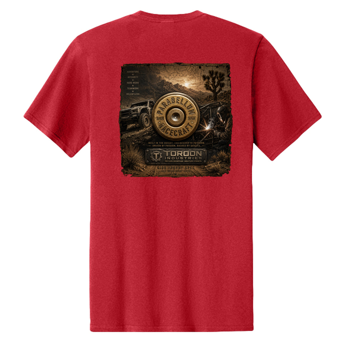 Red - PC43 - BACK